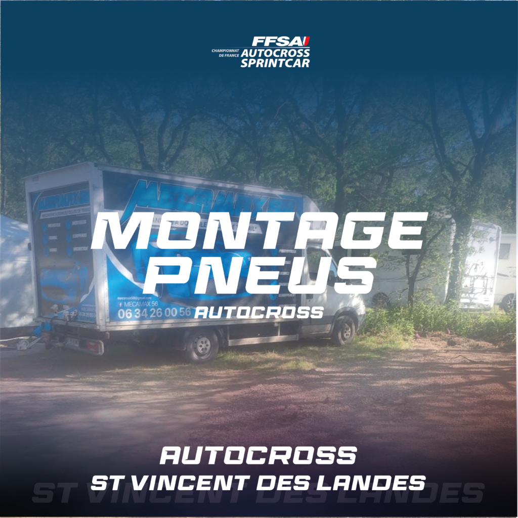 Montage pneus autocross – St Vincent des Landes