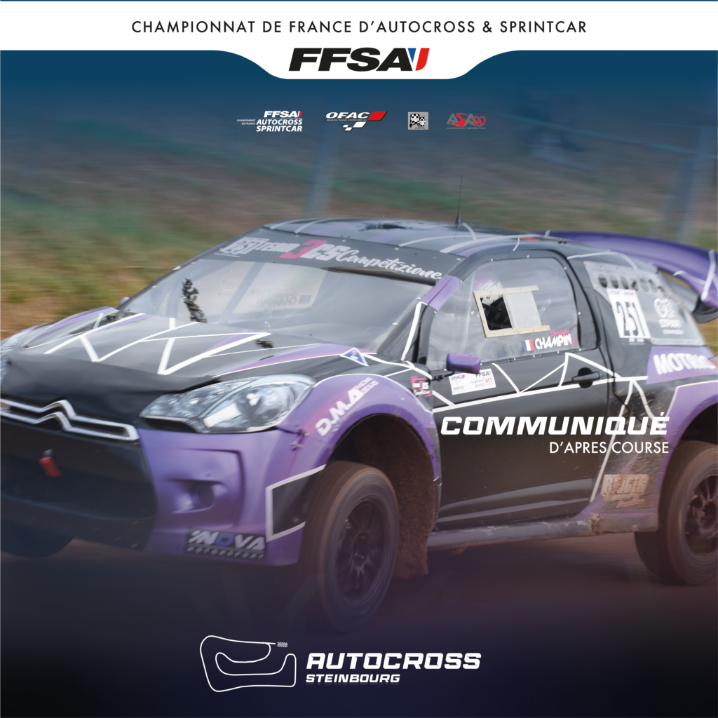 Communiqué d&rsquo;après-course – Steinbourg