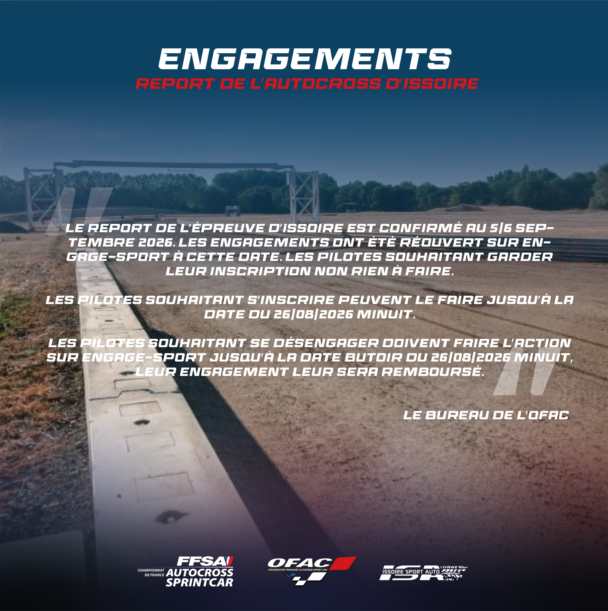 Engagements – Report Issoire