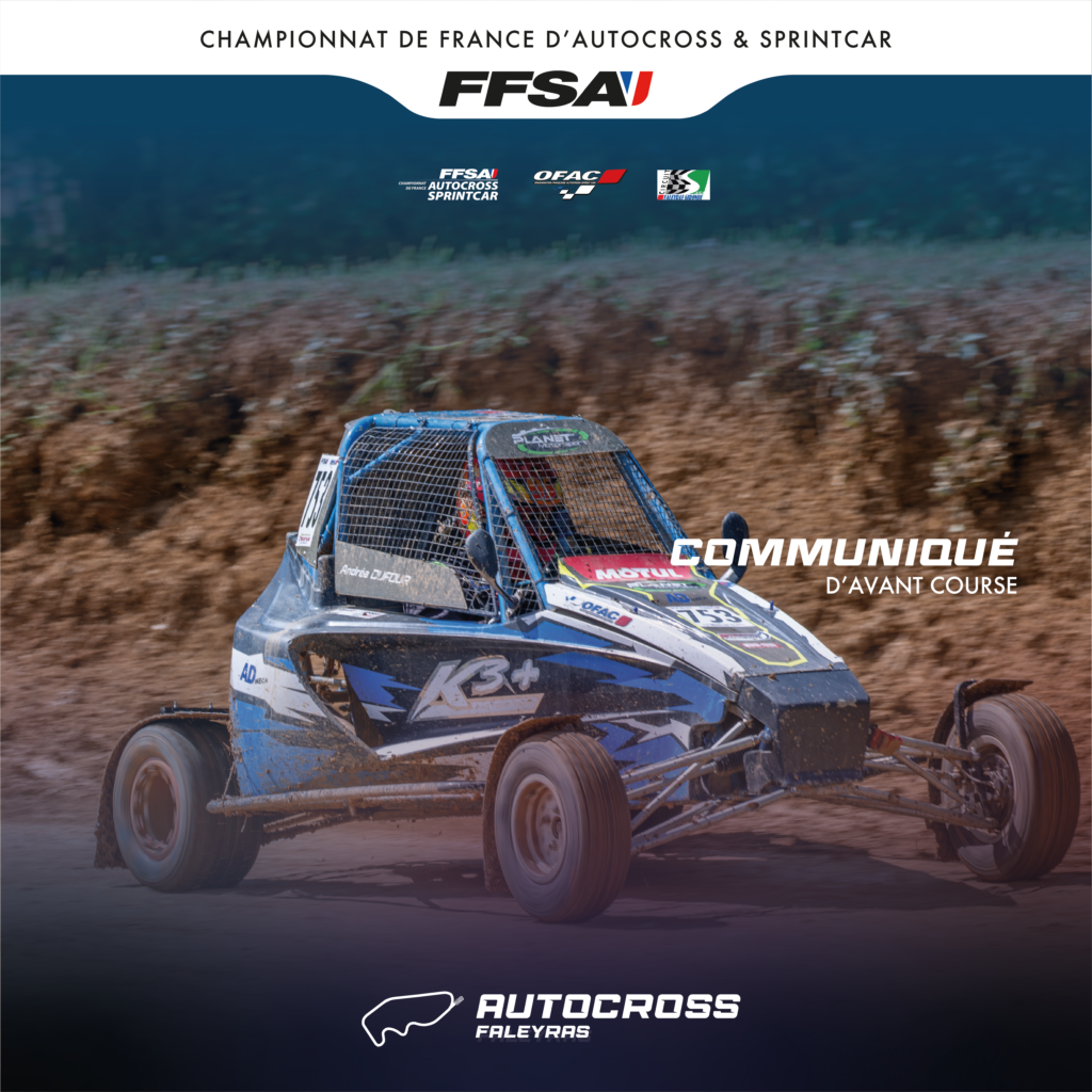 Communiqué d&rsquo;avant course – Faleyras